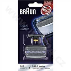 Braun SERIES 5 Combi Pack 51S Holicí fólie a břitový blok
