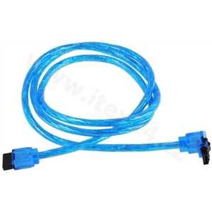AKASA kabel SATA 3.0 cable 1m modrý