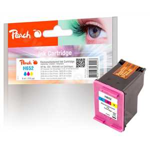 Peach H652 barevná kompatibilní s HP No. 652, F6V24AE
