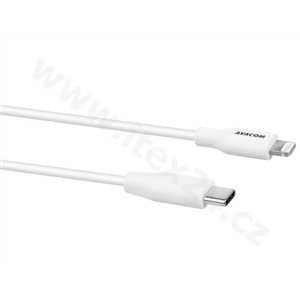 AVACOM MFIC-120W kabel USB-C - Lightning, MFi certifikace, 1,2m, bílá