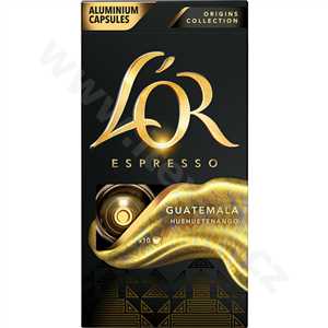 LOR ESPRESSO Guatemala Kapsle pro espressa Nespresso, 10 ks