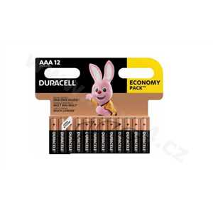 Duracell Basic alkalická baterie 12 ks (AAA)