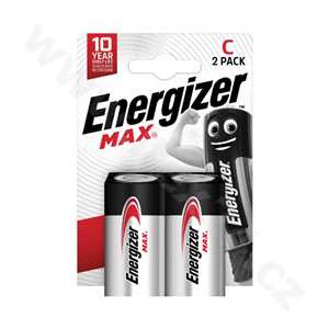 Energizer MAX - Malý monočlánek C/2