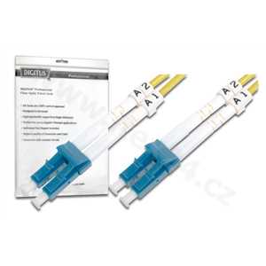Fiber Optic Patch Cord, LC to LC Singlemode 09/125 µ, Duplex Length 10m