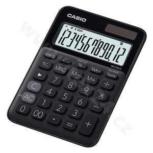 Casio MS 20 UC BK Stolní kalkulačka, černá